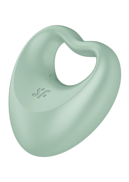 Satisfyer Perfect Pair 3 Silicone Rechargeable Ring - Teal