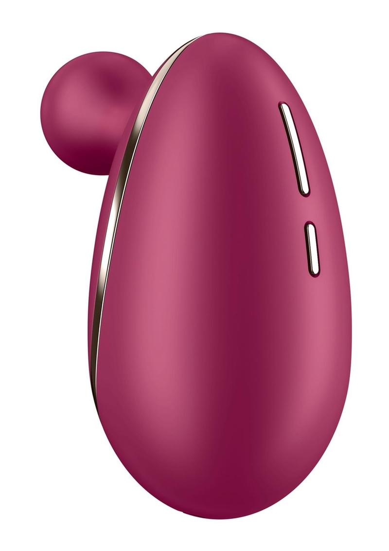 Satisfyer Spot On 1 Rechargeable Silicone Clitoral Vibrator - Berry/Magenta