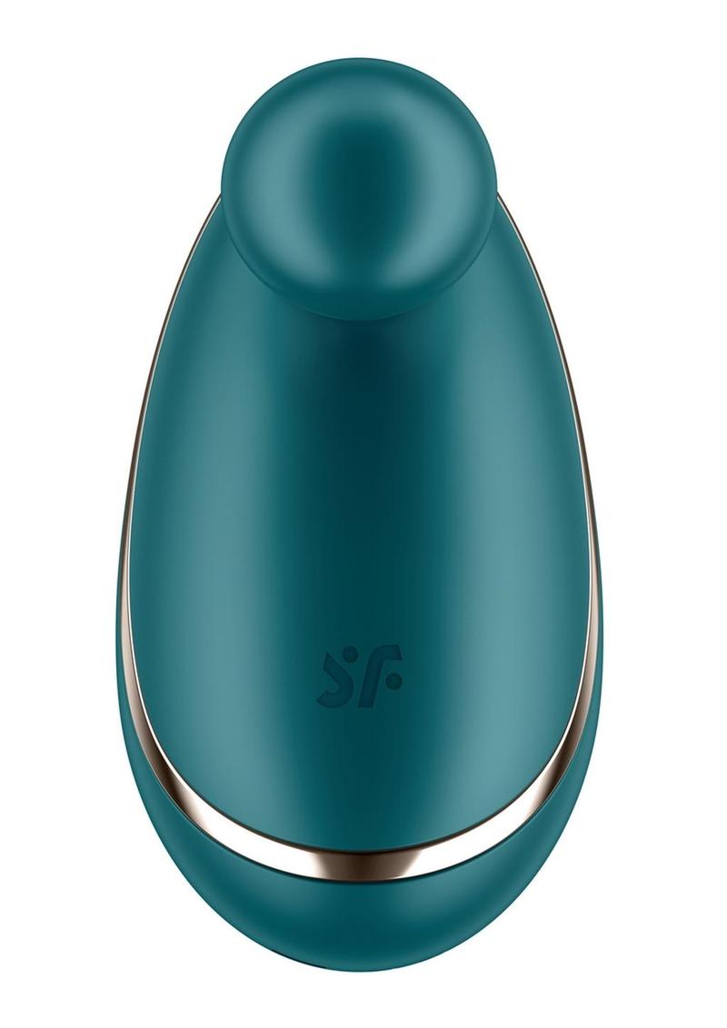 Satisfyer Spot On 1 Rechargeable Silicone Clitoral Vibrator - Green