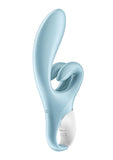 Satisfyer Touch Me Rechargeable Silicone Rabbit Vibrator - Blue