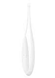 Satisfyer Twirling Fun Silicone Vibrator - White