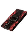 Scandal Over The Door Cuffs - Black/Red