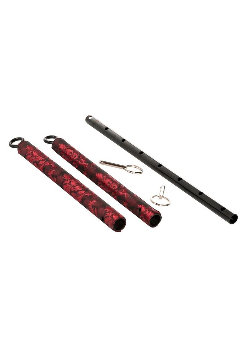 Scandal Spreader Bar - Black/Red