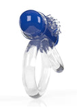 Screaming O 4b Doubleo 6 Couples Ring - Blue/Blueberry