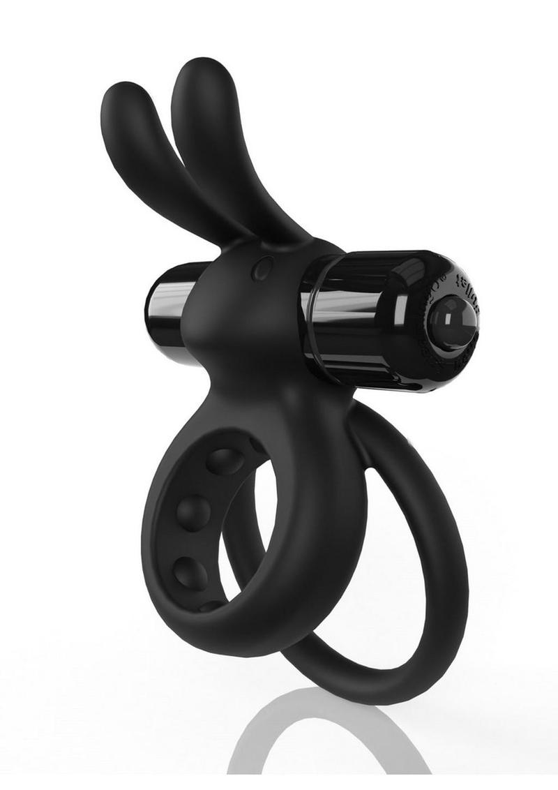 Screaming O 4t Ohare Vibrating Cock Ring - Black