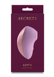 Secrets Aspen Rechargeable Silicone Clitoral Stimulator - Lavender/Purple