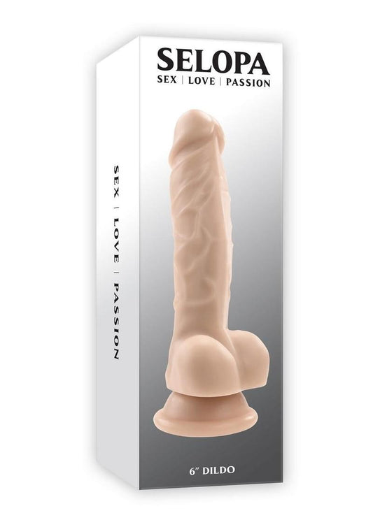 Selopa Dildo - Vanilla - 6in.