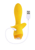 Selopa Mellow Yellow Rechargeable Silicone Vibrating Plug - Yellow