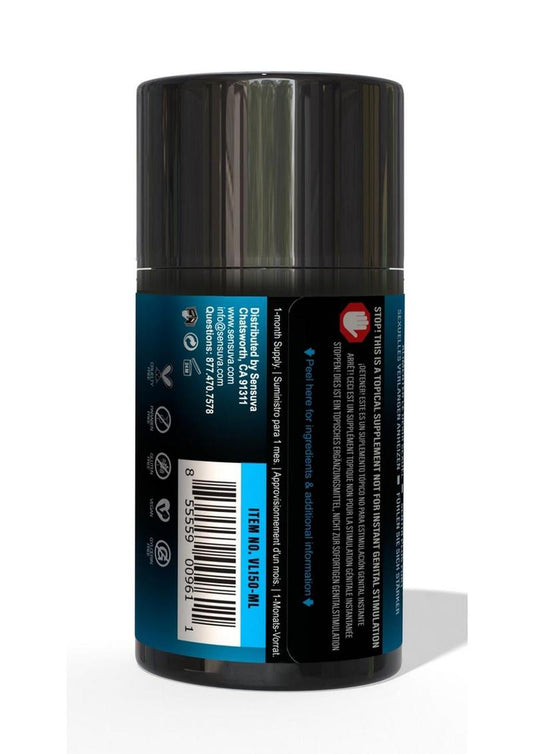 Sensuva On Sex Drive For Him Arousal - Cream - 1.7oz