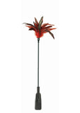 Sex and Mischief Feather Slapper - Black/Red