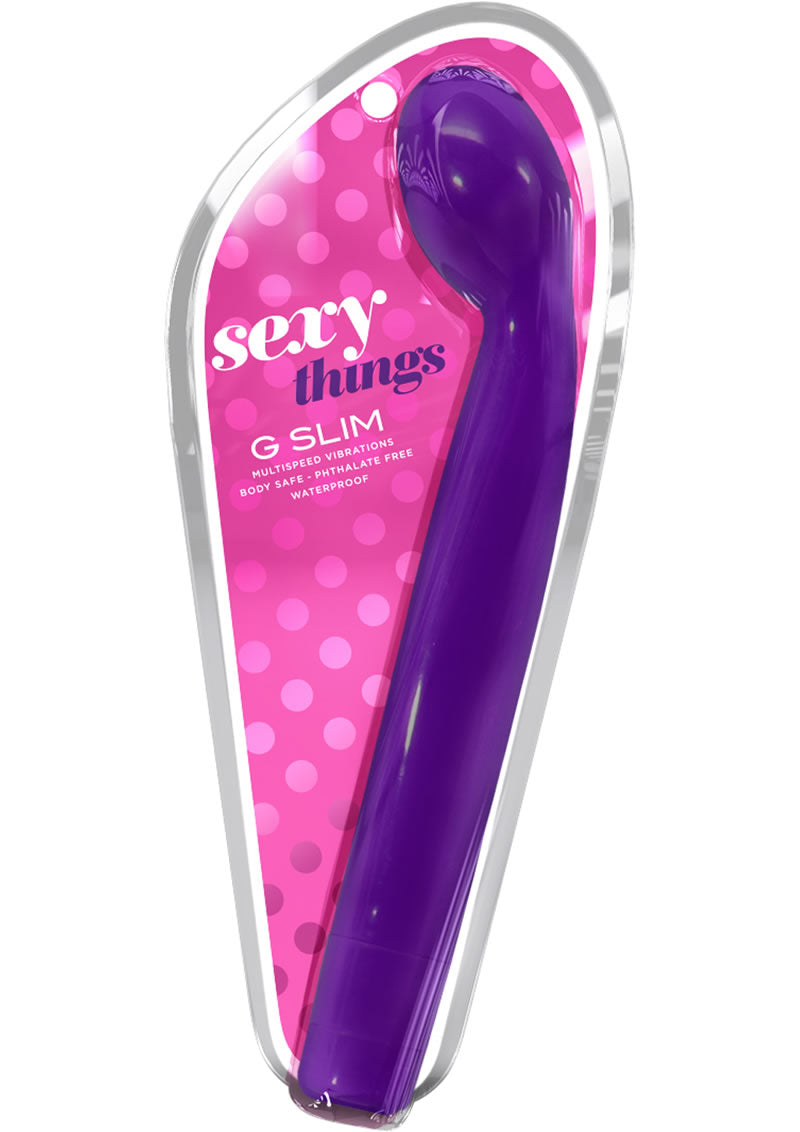 Sexy Things G Slim G-Spot Vibrator - Purple