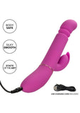 Shameless Slim Player Silicone Rechargeable Rabbit Vibrator - Fuchsia/Purple