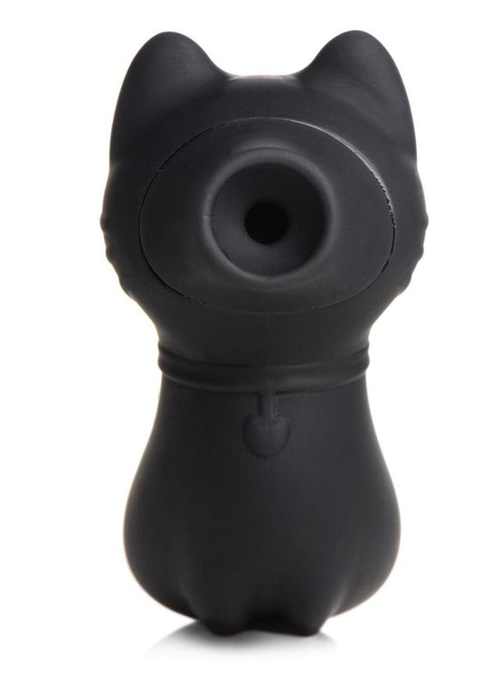 Shegasm Sucky Kitty Rechargeable Silicone Clitoral Stimulator - Black