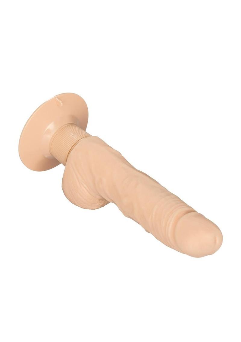 Shower Stud Super Stud Vibrating Dildo - Vanilla/White