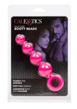 Silicone Booty Anal Beads - Pink