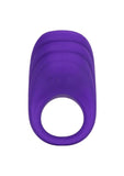 Silicone Rechargeable Passion Enhancer Cockring Waterproof - Purple