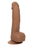 Silicone Studs Realistic Dildo - Caramel - 6in