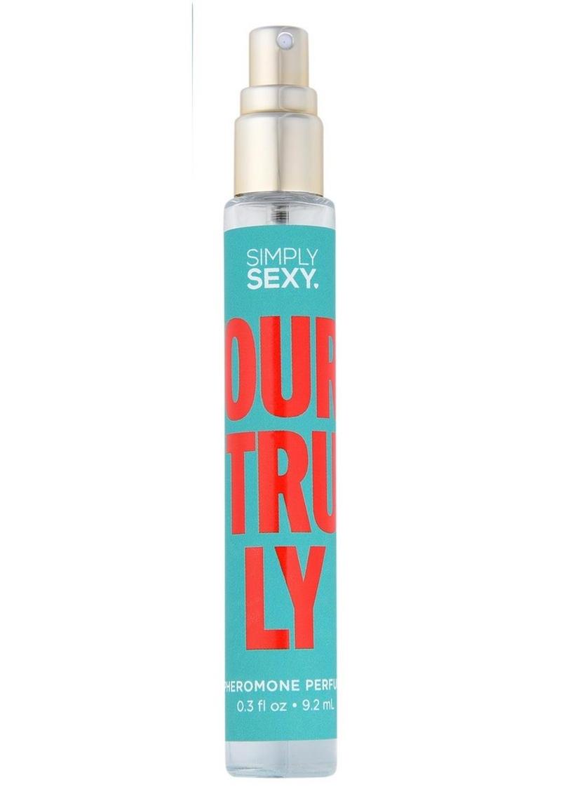 Simply Sexy Pheromone Perfume Yours Truly Spray - 0.3oz