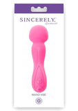 Sincerely Silicone Rechargeable Wand Vibrator