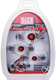 Size Matters Endurance Clear 4 Ring Penis