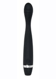 Skinny G Rechargeable Silicone G-Spot Vibrator - Black