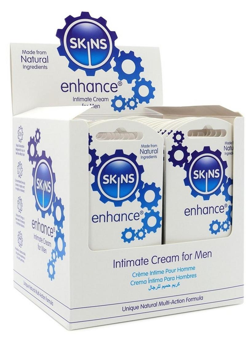 Skins Enhance Intimate Cream Counter Display (36 Foils