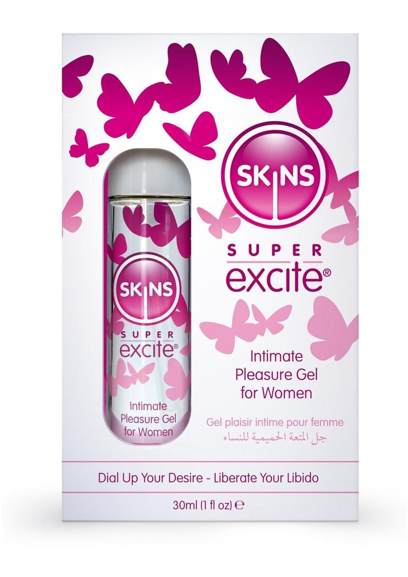 Skins Super Excite Clitoral Stimulation Gel - 1oz