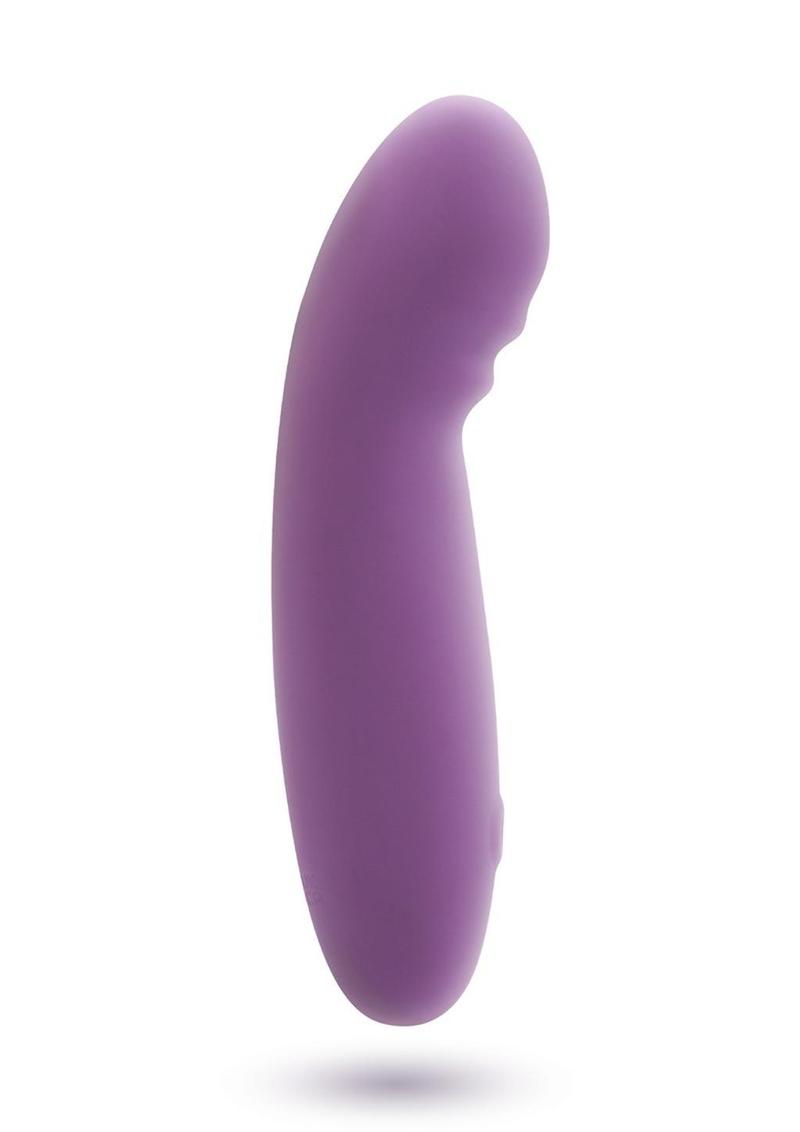 Skins Touch The Glee Spot Rechargeable Silicone Vibrator - Lavender/Purple