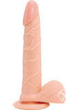 Skinsations Big Boy Realistic Dildo with Suction Cup Waterproof - Vanilla - 7.5in