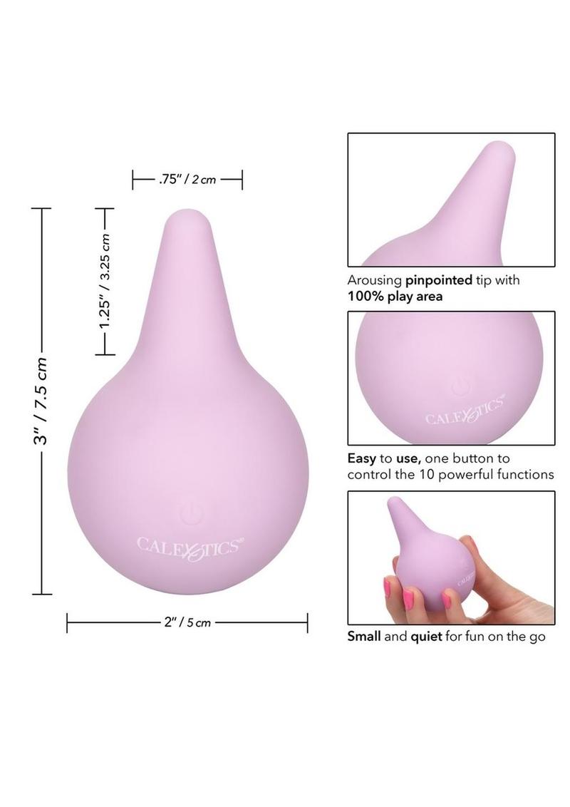 Slay #Arouseme Silicone Rechargeable Massager - Purple