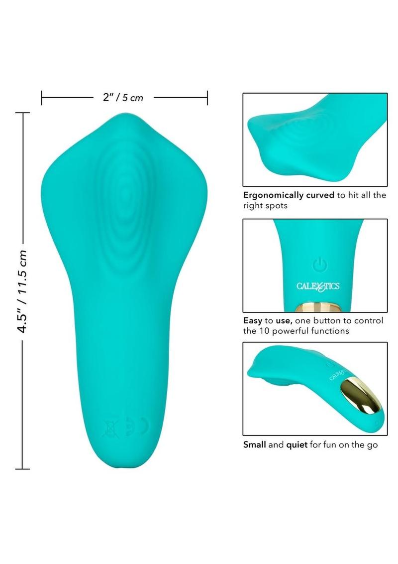 Slay Pleaser Silicone Rechargeable Massager - Green