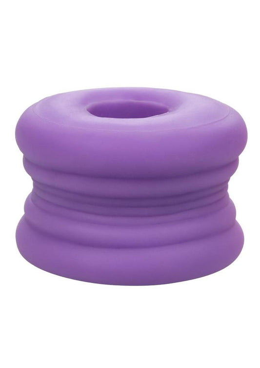 Slop Top Dirty Luv Silicone Dual Entry Pussy and Ass - Glow In The Dark/Purple