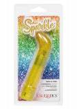 Sparkle Mini G Vibrator - Yellow