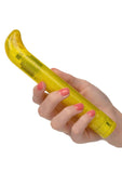 Sparkle Slim G Vibrator - Yellow