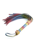 Spectra Bondage Flogger - Multicolor/Rainbow