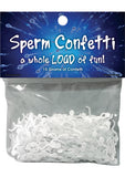 Sperm Confetti - White