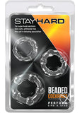 Stay Hard Beaded Cock Rings (3 Sizes