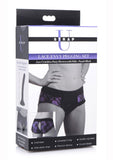 Strap U Lace Envy Pegging Set with Lace Crotchless Panty Harness and Dildo