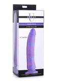 Strap U Magic Stick Glitter Silicone Dildo - Purple - 9.5in