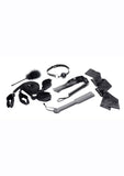 Strict Bed Bondage Restraint Kit - Black - Set Of 6