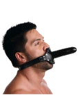 Strict Leather Ride Me Mouth Gag - Black