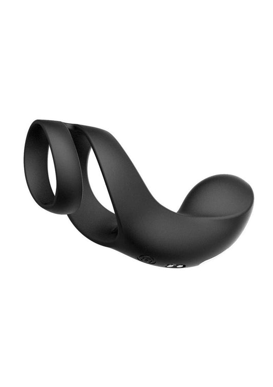 Svakom Benedict Silicone Rechargeable Cock Ring - Black