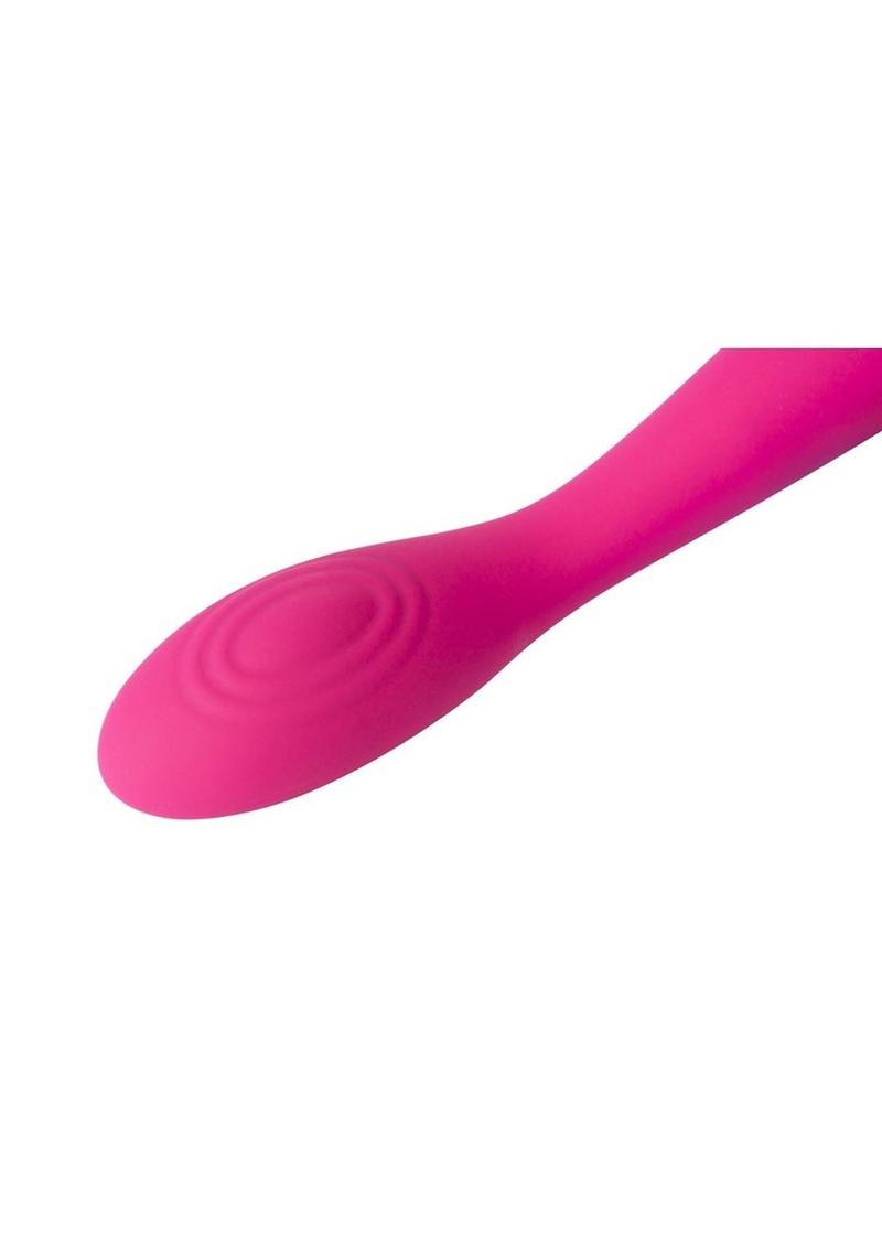 Svakom Iris Silicone G-Spot Rechargeable Vibrator - Pink/Plum/Red/Silver