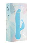 Swan The Kissing Swan Rechargeable Silicone Dual Action Rotate and Clitoral Vibrator