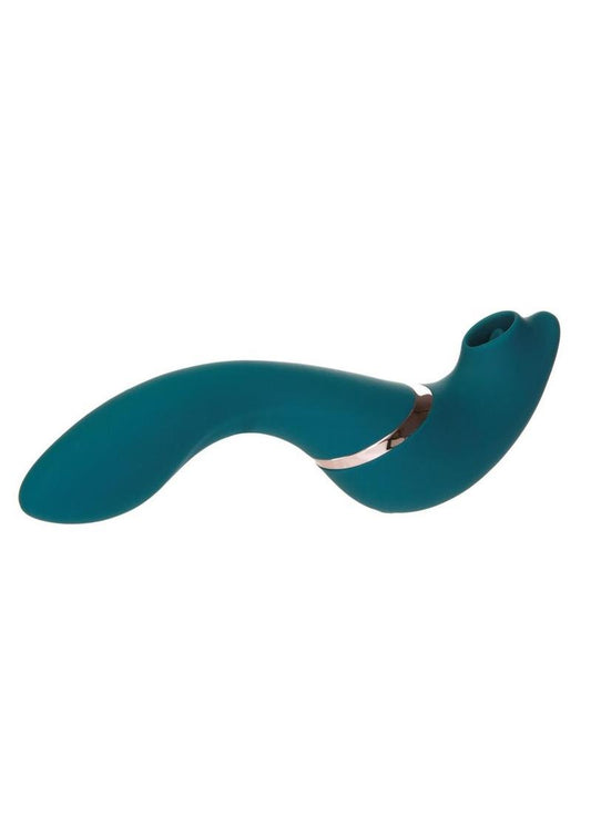 Swan The Monarch Swan Rechargeable Silicone Transform Vibrator - Teal