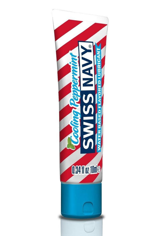 Swiss Navy Cooling Flavored Lubricant 10ml - Peppermint