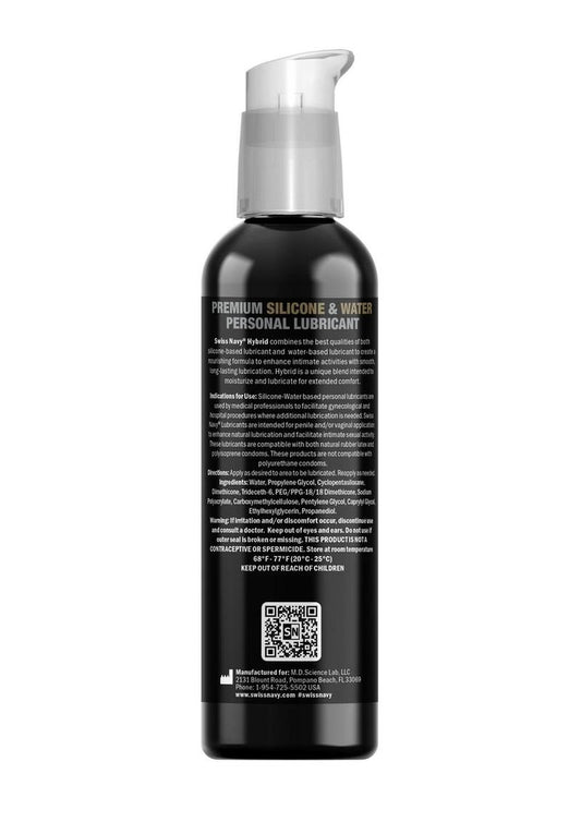 Swiss Navy Hybrid Lubricant - 118ml/4oz