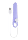 Tart Teaser Rechargeable Silicone Bullet Wedge - Purple