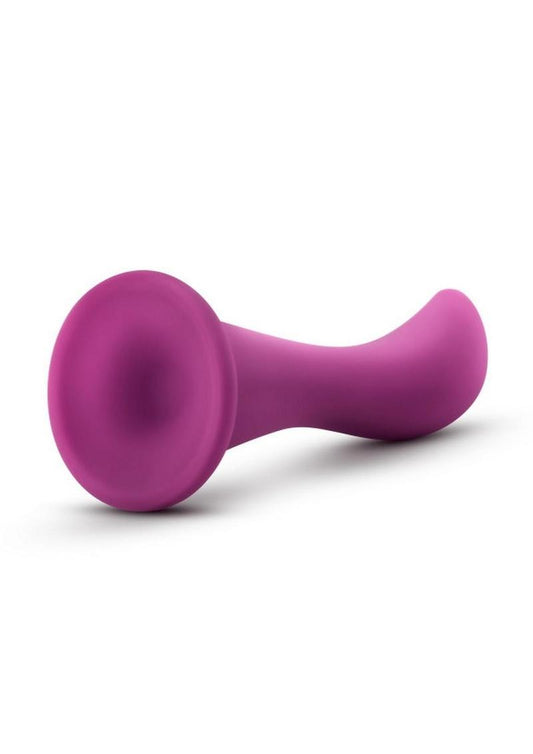 Temptasia Bellatrix Silicone Dildo - Plum/Purple - 6.25in