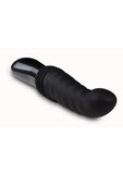 Temptasia Lazarus Rechargeable Silicone Thrusting Dildo - Black